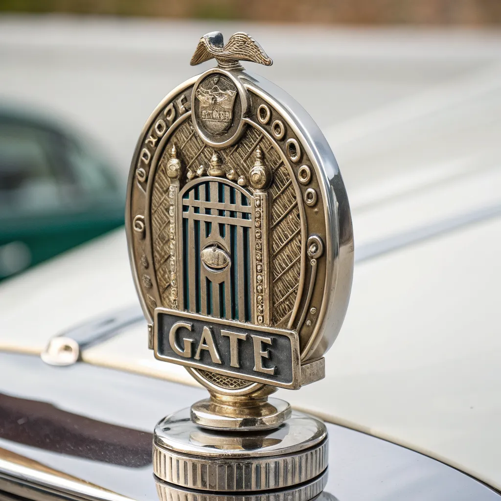 Vintage Gate Badge